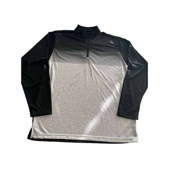 Eversole Run Black Performance 1/4 Zip Pullover Mercedes Benz embroidered Size L - Picture 1 of 6